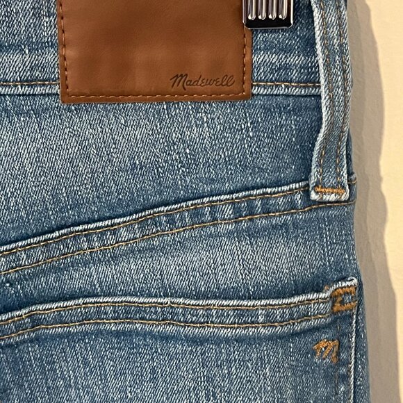 Madewell Light Blue Flare Jeans - Picture 9 of 13